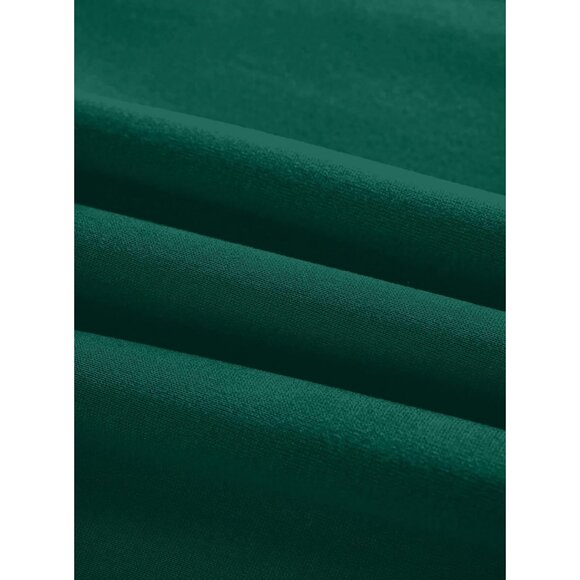 ⚡Women Dark Green Chicago Imported Graphic Crewneck Long Sleeve Sweatshirt - Picture 4 of 5